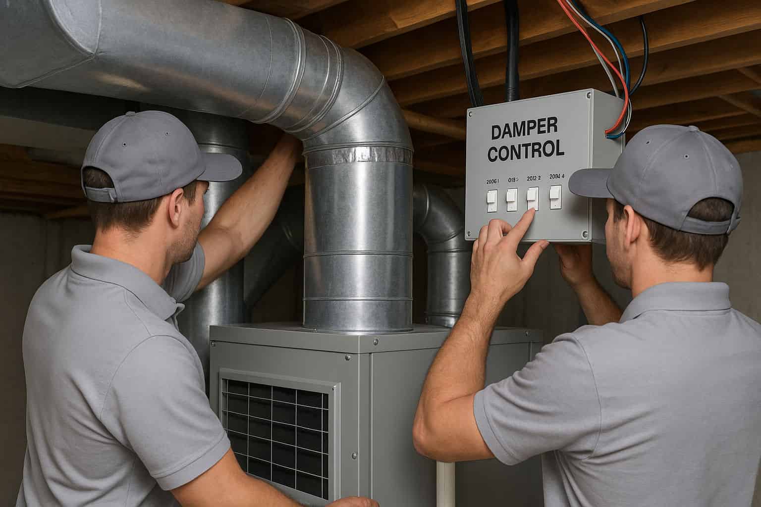 Zoning System Installation image